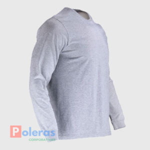 Polera Cuello Redondo Manga Larga Hombre