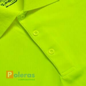 Polera Dry Fit Cuello Camisero Manga Larga Con Cinta Reflectiva