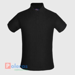 Polera Pique Manga Corta para Mujer 60-40