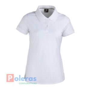 Poleras Dryfresh Cuello Camisero Manga Corta Mujer