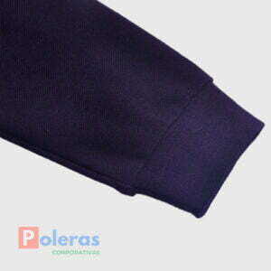 Poleras Pique Manga Larga de Mujer 60-40