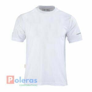 Poleras Work Dry Cuello Redondo Hombre Manga Corta