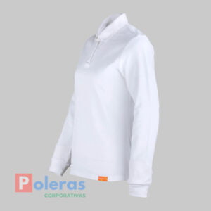 comprar Polera de Pique Manga Larga Mujer 80-20