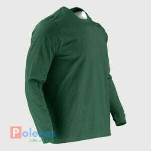 mejor Polera Cuello Redondo Manga Larga Hombre